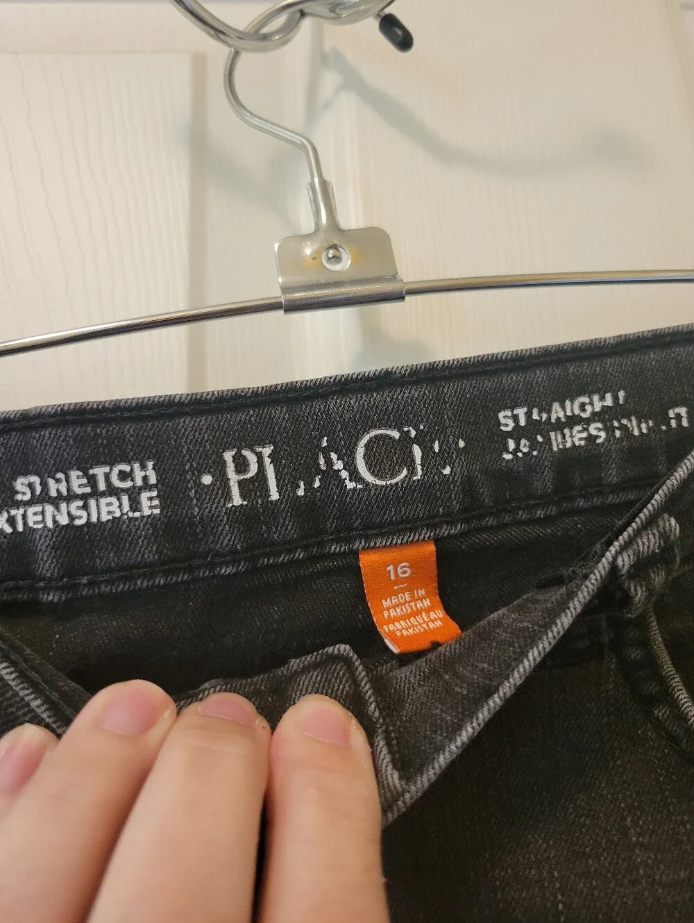 (2) Pairs Boys Sz. 16 Childrens Place Jeans